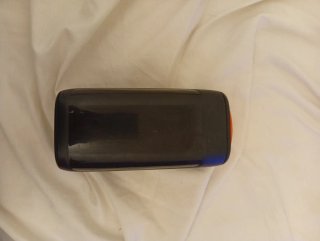 Altavoz Bluetooth Negro y Naranja