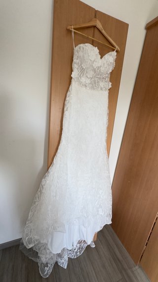 Vestido Novia Sexy Glamour Talla S/M