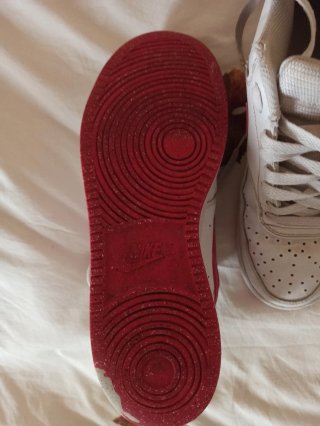 Zapatillas Nike Court Vision Blancas Rojas