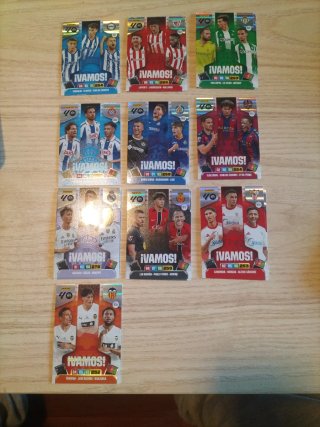 Lote de cromos Adrenalyn Vamos