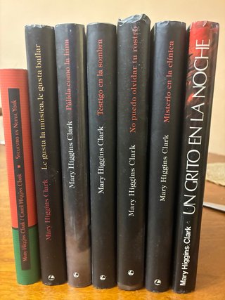 Colección libros Mary Higgins Clark