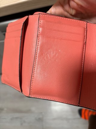 Cartera Loewe Beige y Rosa