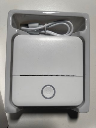 Impressora Térmica Portátil + 11 Rolos