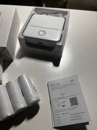 Impressora Térmica Portátil + 11 Rolos