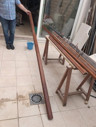 Barandas de madera