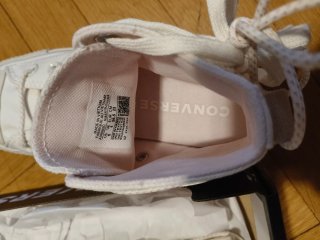 Converse Chuck rosa y blanco lona Talla 36.5