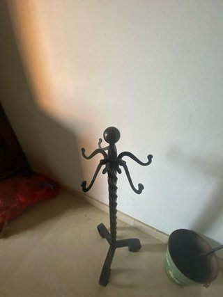 Juego de chimenea metálico