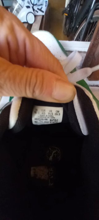 Zapatillas Puma Hombre Verde y Blanco