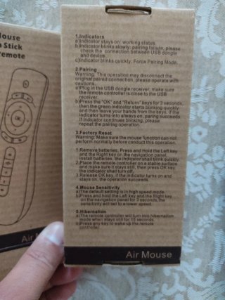 Ratón Air Mouse 2.4G