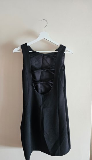 Vestido Negro Elegante Talla S