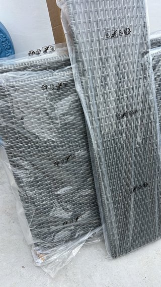 Tavolo da Giardino Jysk Grigio Ratan