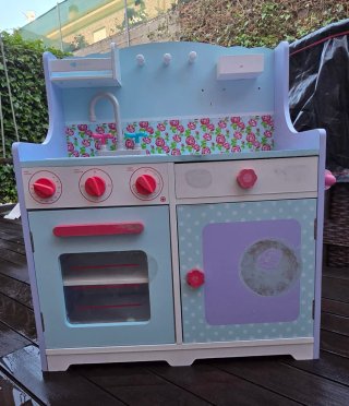 Cocinita de madera para niñ@s