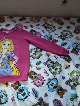 Sudadera infantil Rapunzel Disney