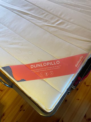 Sofá Cama rojo, sistema Italiano, Colchón 160 cm