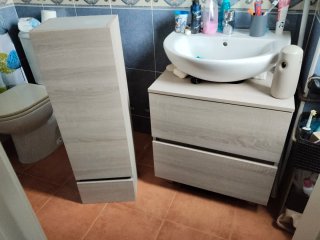 Muebles de baño madera