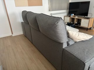 Sofá Chaiselongue Gris