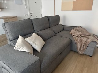 Sofá Chaiselongue Gris