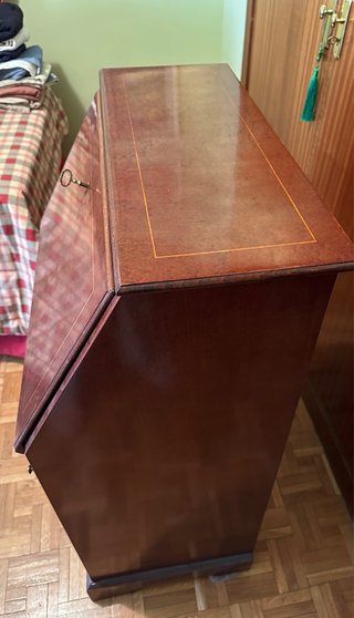Mueble Secreter Inglés Madera