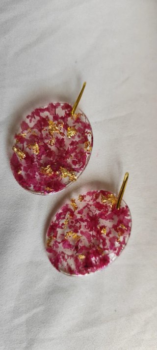 Pendientes Buganvilla
