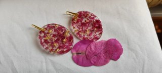 Pendientes Buganvilla