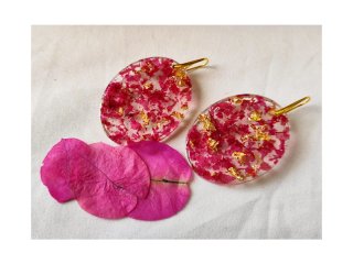 Pendientes Buganvilla