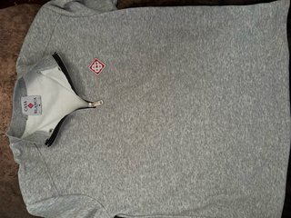 Camisa CASA gris con cremallera
