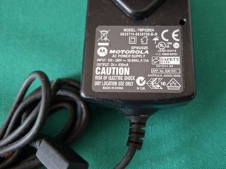 Carregador antigo Motorola FMP5202A para telemovel