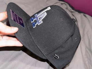 Gorra LA Dodgers Fanatics Negra Snapback