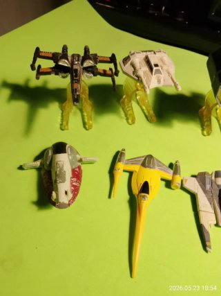 Lotto 8 Navicelle Star Wars Modellini