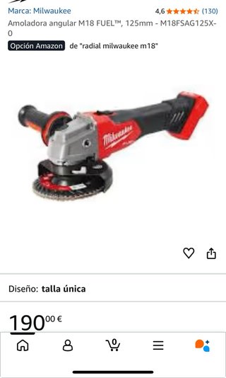 Cargador Milwaukee M12- taladro y radial baterias
