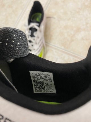 Zapatillas de fútbol Adidas Talla 37 1/3