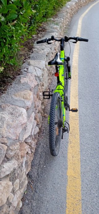 Bicicleta Montaña Verde