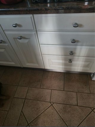 Puertas de cocina blancas