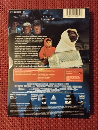 DVD E.T. Edición Especial Remasterizada