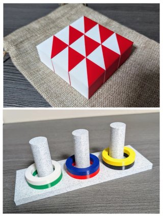 9 Cubos Kohs + Test Enfen