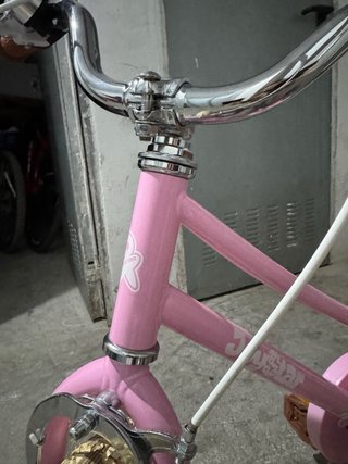 Bicicleta niña 16 rosa Joystar