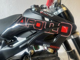 MOTO ELECTRICA INFANTIL APOLLO NITRO MOTORS 1000W