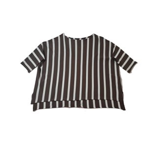 Liviana Conti/ Top de punto oversize rayas XS