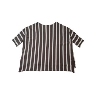 Liviana Conti/ Top de punto oversize rayas XS