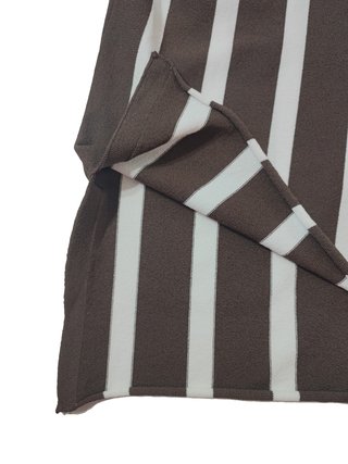 Liviana Conti/ Top de punto oversize rayas XS