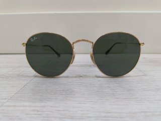 Gafas de Sol Ray-Ban Doradas Verdes