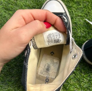Converse All Star Negras Talla 38