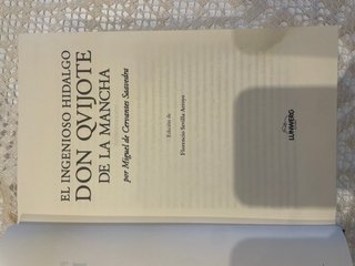 El Ingenioso Hidalgo Don Quijote de la Mancha