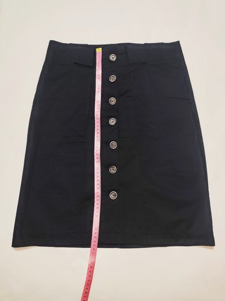 Falda de Tubo Zara Basic Negra – Talla / Size M