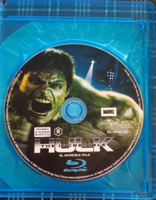 El Increíble Hulk Blu-ray