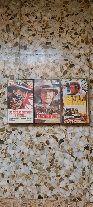 Lote 3 VHS Western