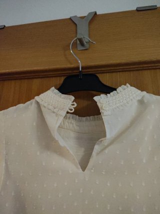 Camisa niña blanca volantes