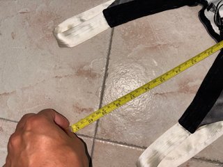 Abito Cristinaeffe nero e bianco taglia XL