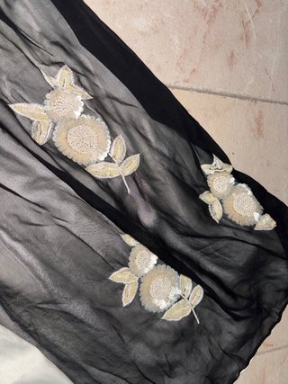 Abito Cristinaeffe nero e bianco taglia XL