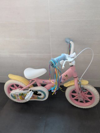 Bicicleta Infantil Stitch 12 con Casco